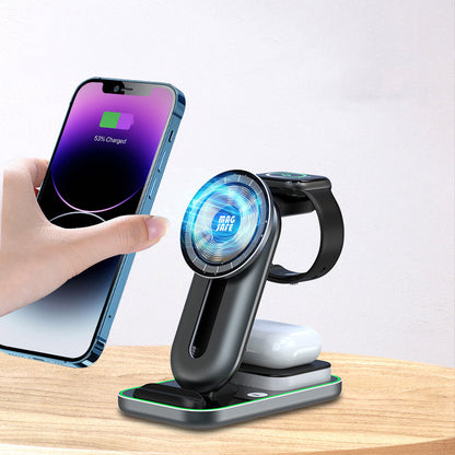 4-in-115W Small Night Light Wireless Charger